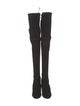 Stuart Weitzman Suede Lace-Up Boots