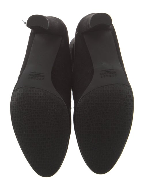 Stuart Weitzman Suede Lace-Up Boots