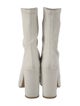 Stuart Weitzman Leather Sock Boots