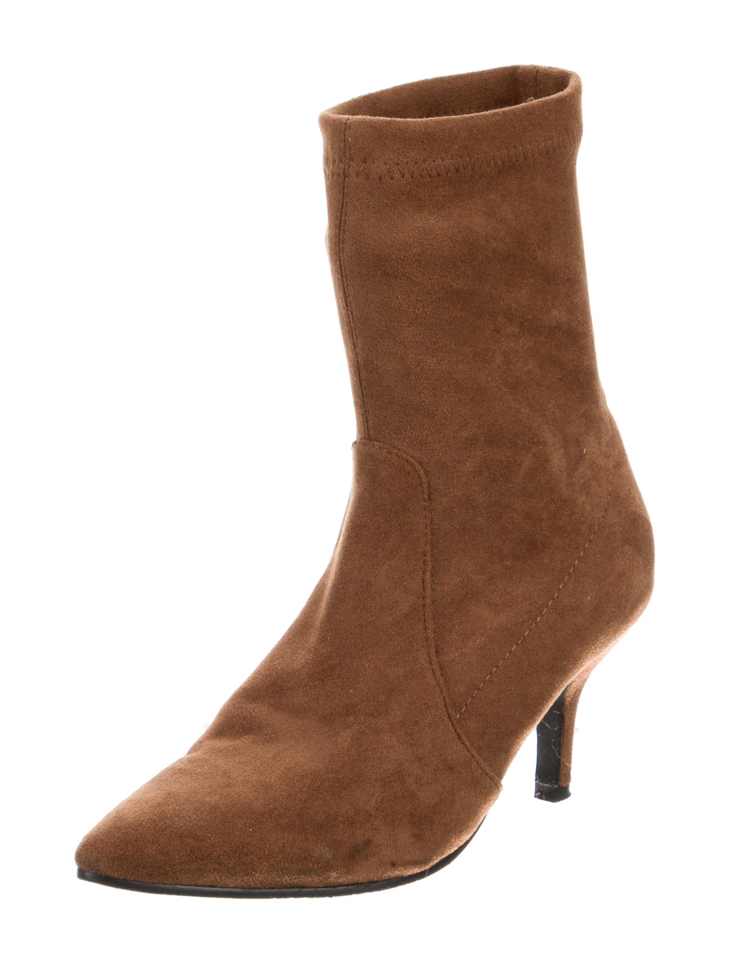 Stuart Weitzman Suede Sock Boots