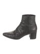Stuart Weitzman Leather Animal Print Boots