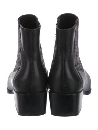 Stuart Weitzman Leather Chelsea Boots