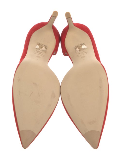 Stuart Weitzman Suede D'Orsay Pumps