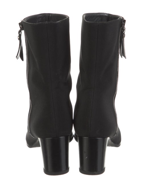 Stuart Weitzman Leather Trim Embellishment Boots