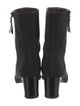 Stuart Weitzman Leather Trim Embellishment Boots