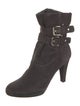 Stuart Weitzman Suede Lace-Up Boots