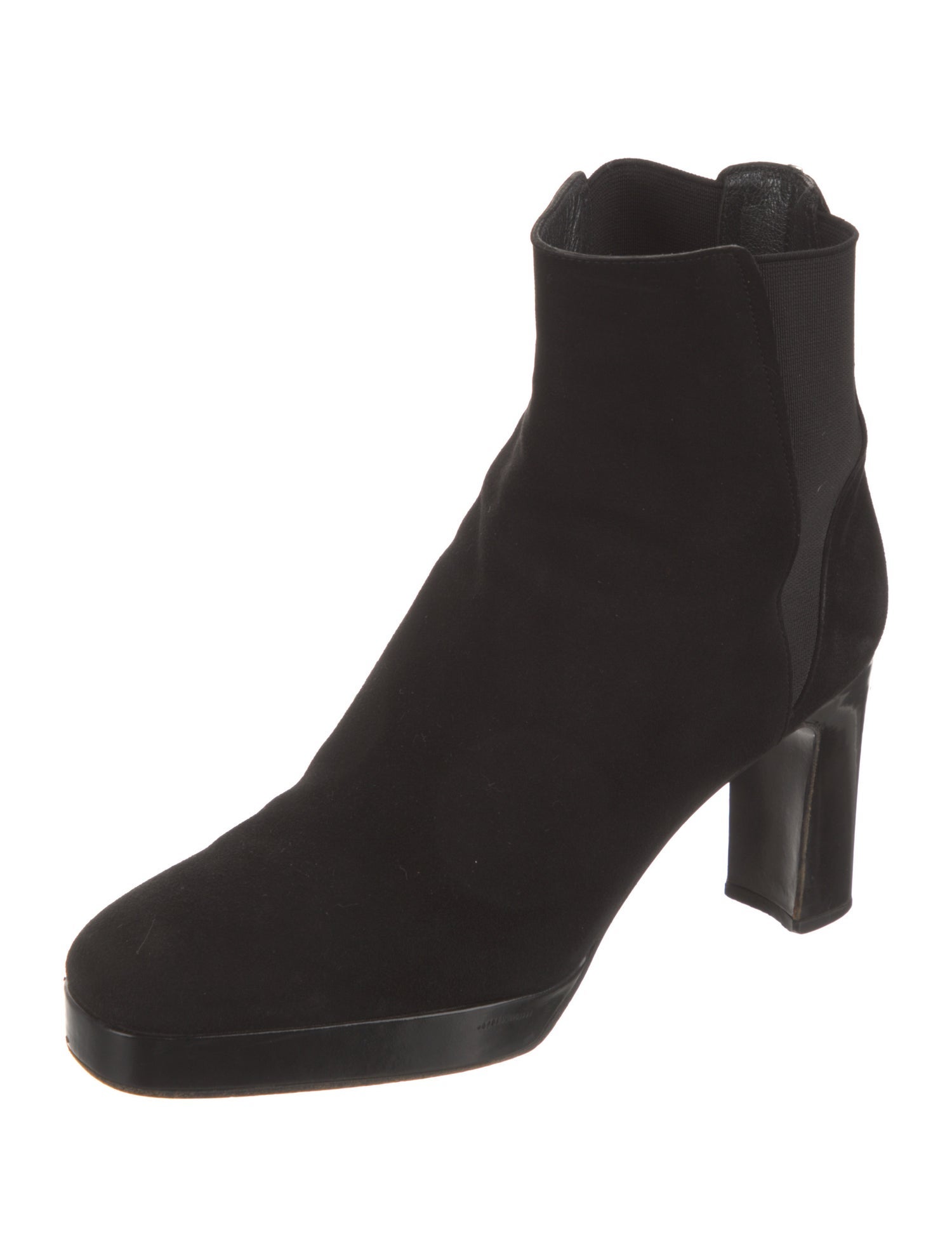 Stuart Weitzman Suede Chelsea Boots