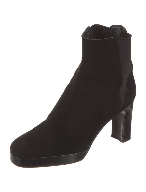 Stuart Weitzman Suede Chelsea Boots