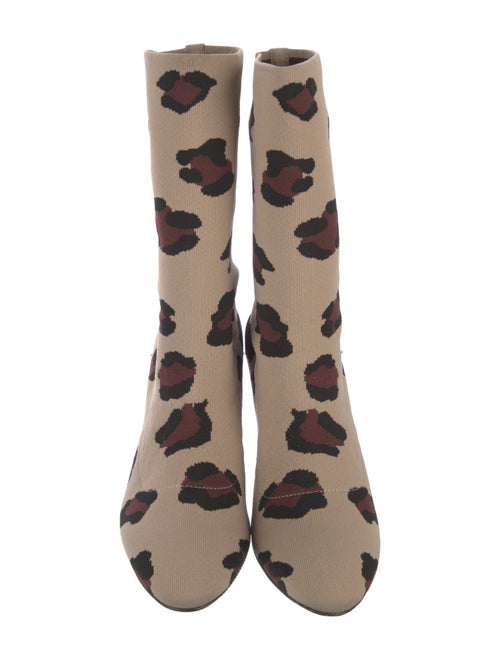 Stuart Weitzman Printed Sock Boots