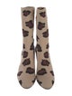 Stuart Weitzman Printed Sock Boots