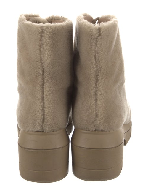 Stuart Weitzman Shearling Combat Boots