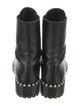 Stuart Weitzman Leather Combat Boots