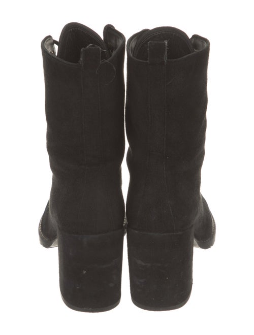 Stuart Weitzman Suede Lace-Up Boots
