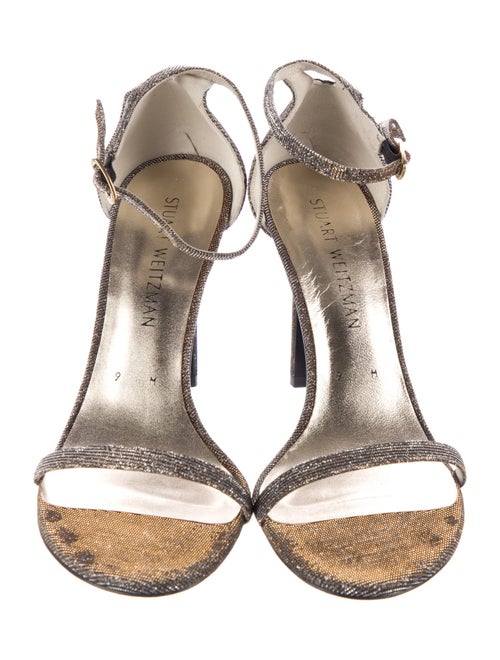 Stuart Weitzman Glitter Sandals