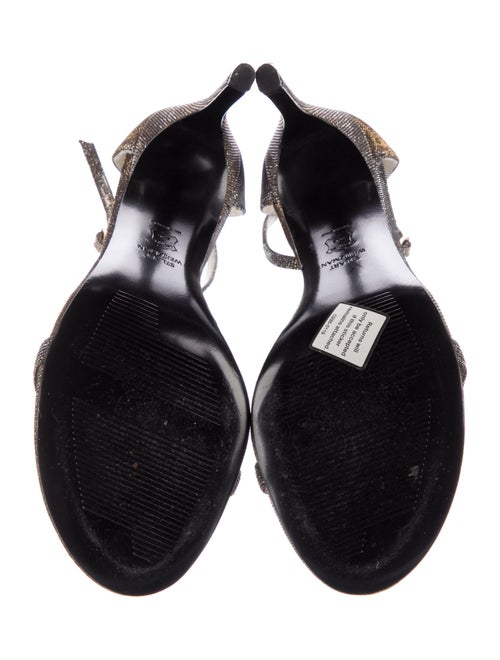 Stuart Weitzman Glitter Sandals