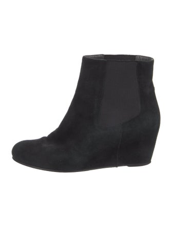 Stuart Weitzman Suede Chelsea Boots