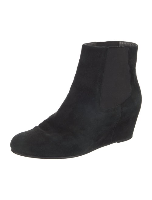 Stuart Weitzman Suede Chelsea Boots