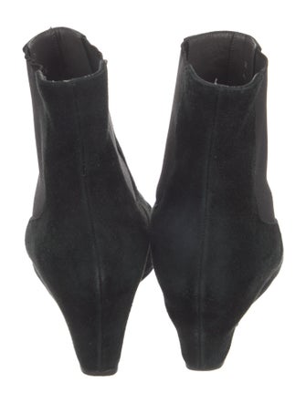 Stuart Weitzman Suede Chelsea Boots