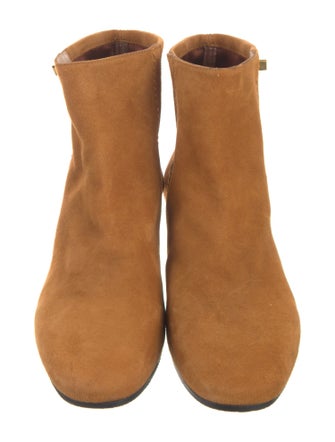 Stuart Weitzman Suede Studded Accents Boots