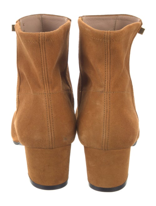 Stuart Weitzman Suede Studded Accents Boots