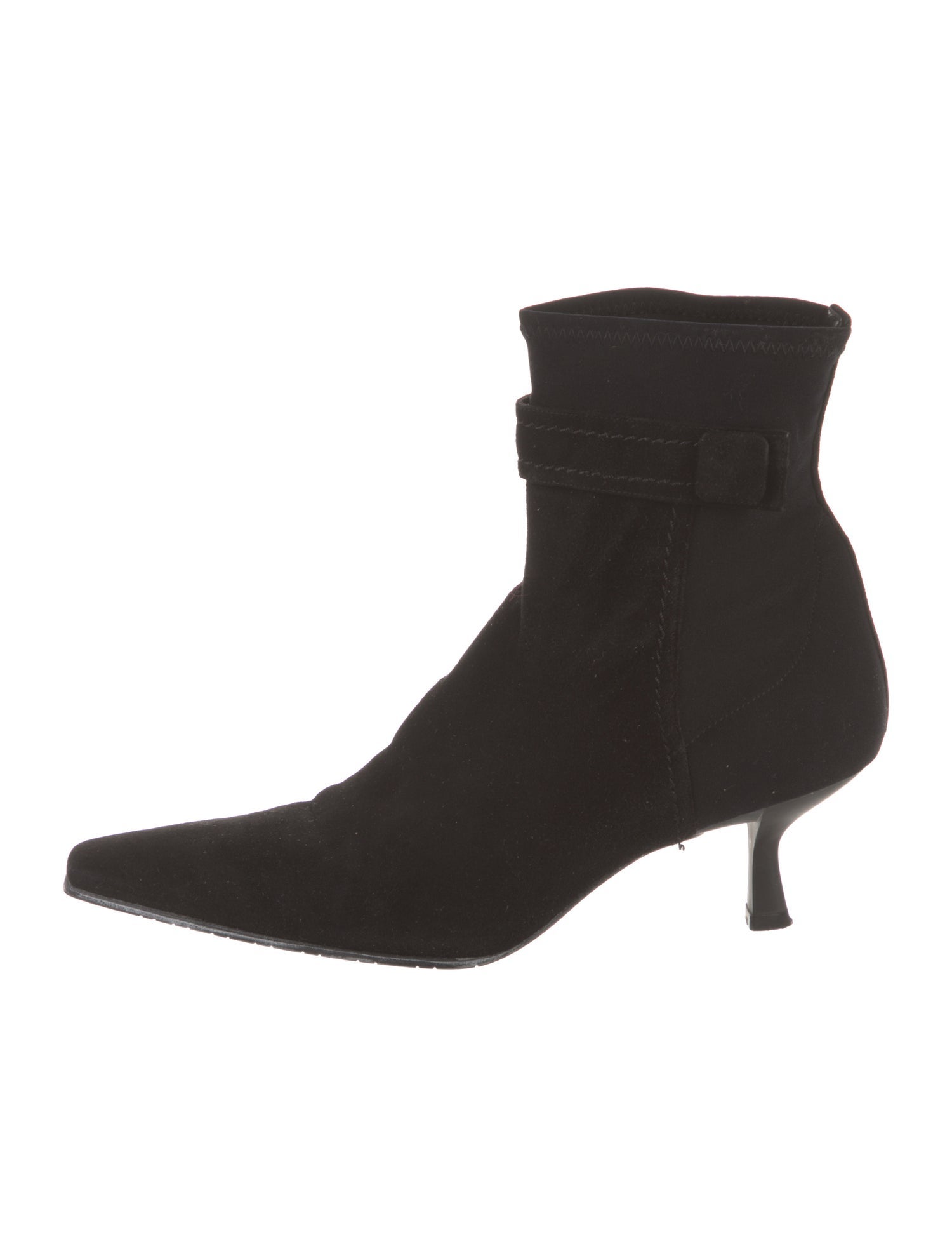 Stuart Weitzman Suede Sock Boots