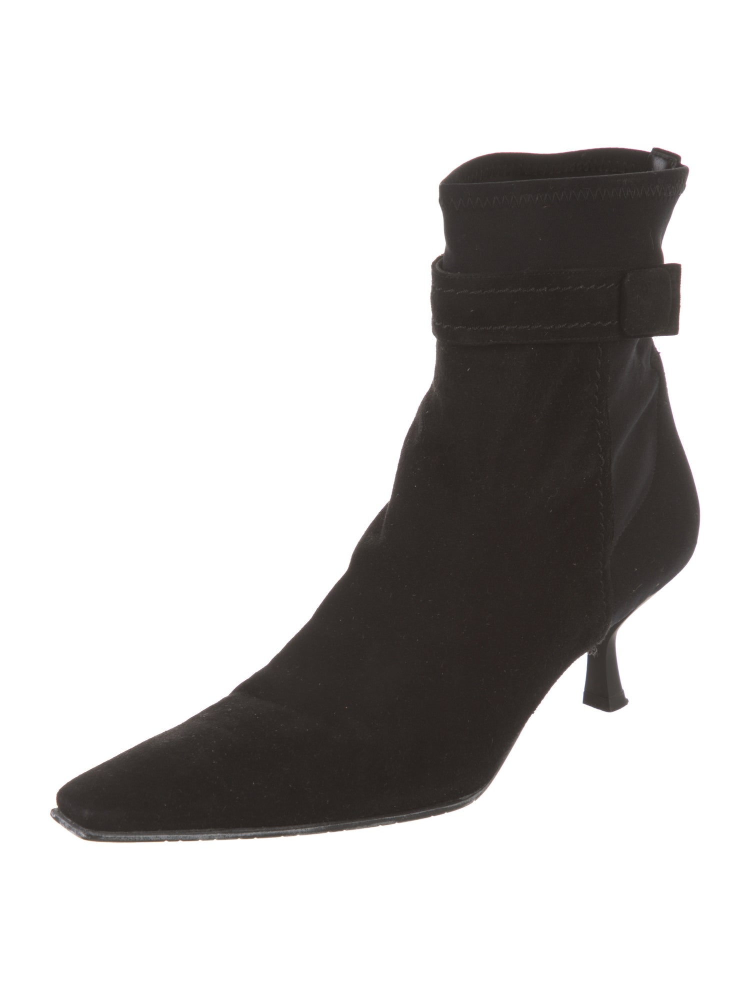 Stuart Weitzman Suede Sock Boots