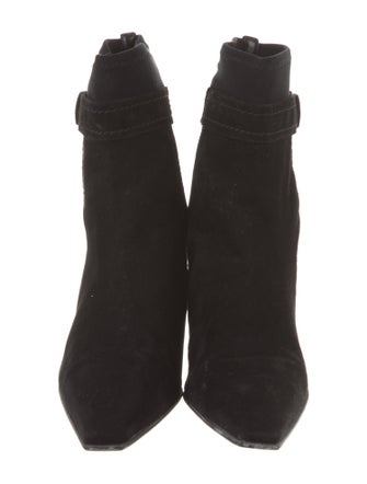 Stuart Weitzman Suede Sock Boots