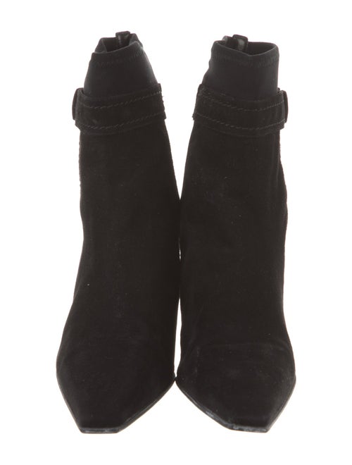 Stuart Weitzman Suede Sock Boots