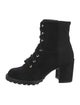 Stuart Weitzman Suede Combat Boots