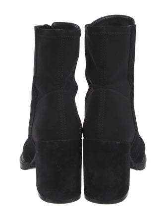 Stuart Weitzman Suede Combat Boots