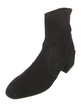 Stuart Weitzman Suede Sock Boots