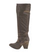 Stuart Weitzman Glitter Accents Boots