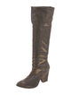 Stuart Weitzman Glitter Accents Boots