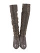 Stuart Weitzman Glitter Accents Boots