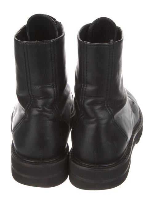 Stuart Weitzman Leather Combat Boots