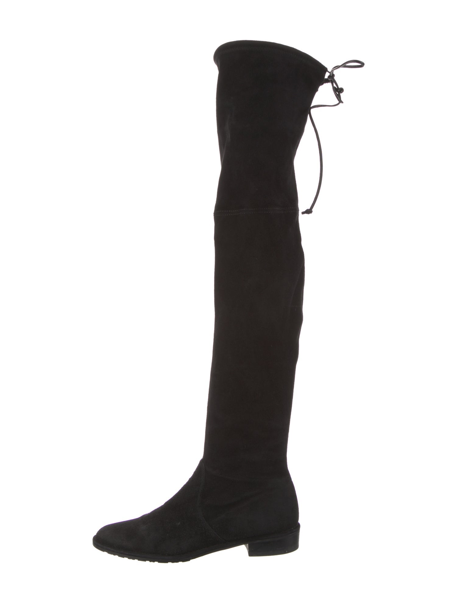 Stuart Weitzman Suede Lace-Up Boots