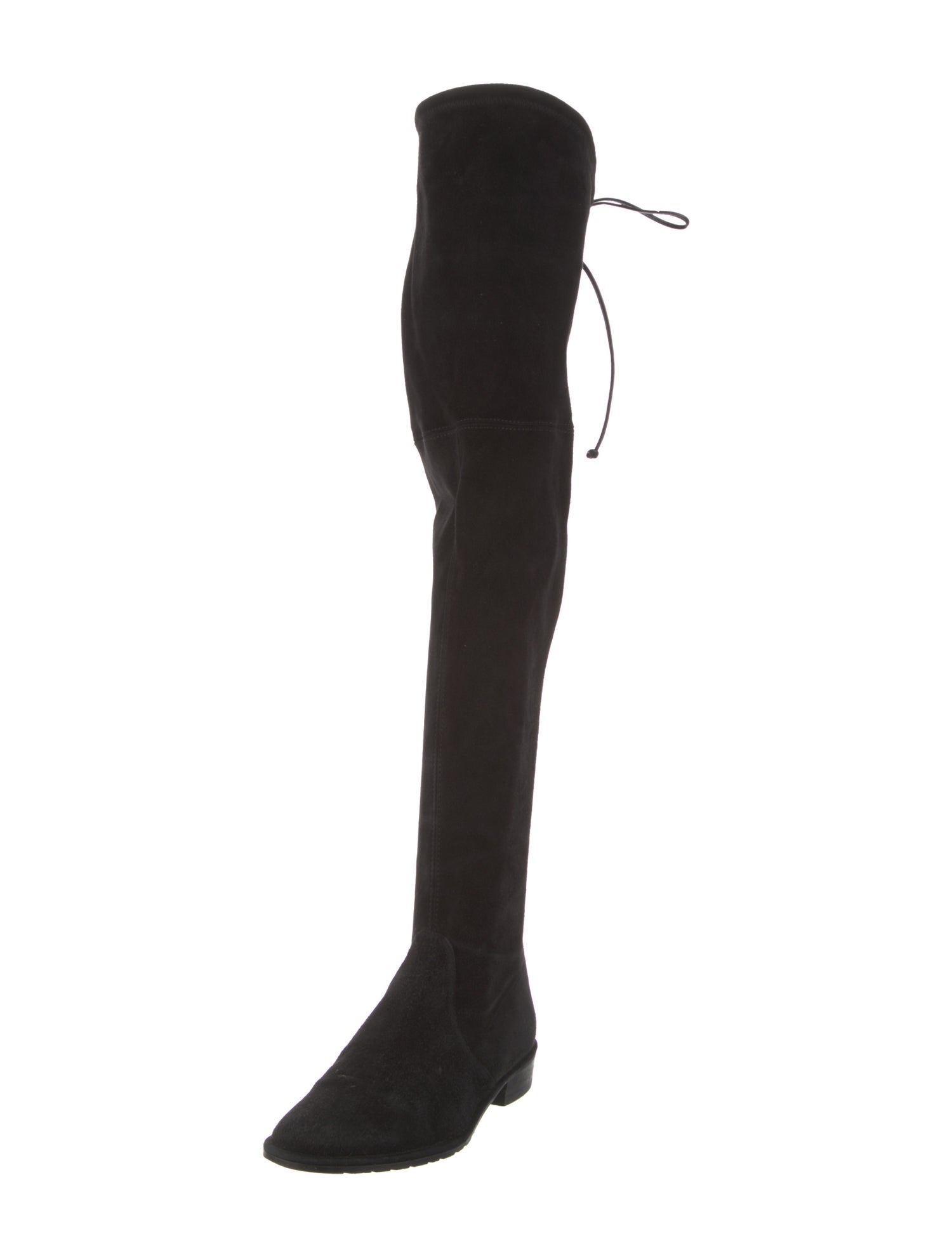 Stuart Weitzman Suede Lace-Up Boots