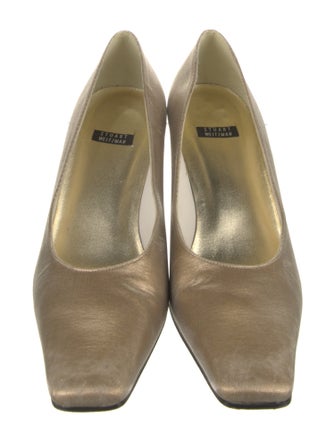 Stuart Weitzman Satin Pumps