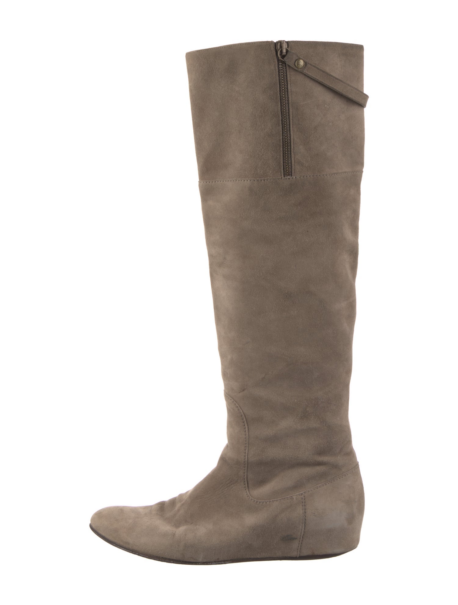 Stuart Weitzman Suede Riding Boots