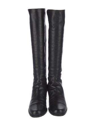 Stuart Weitzman Leather Riding Boots