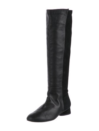 Stuart Weitzman Leather Riding Boots