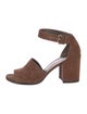 Stuart Weitzman Suede Sandals