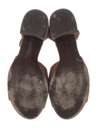 Stuart Weitzman Suede Sandals