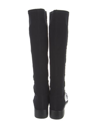 Stuart Weitzman Patent Leather Riding Boots