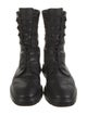 Stuart Weitzman Leather Combat Boots