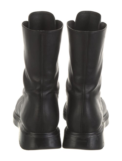 Stuart Weitzman Leather Combat Boots