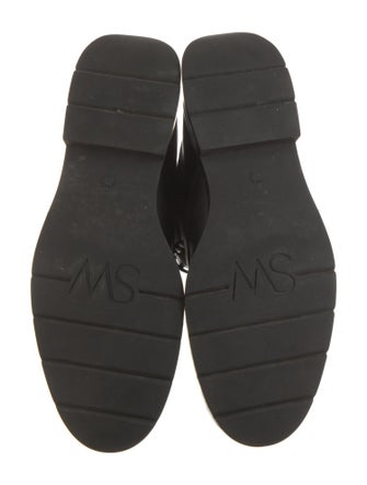 Stuart Weitzman Leather Combat Boots