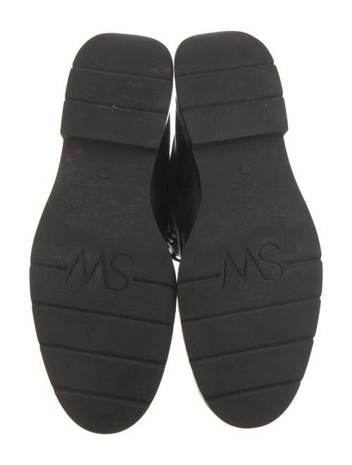 Stuart Weitzman Leather Combat Boots