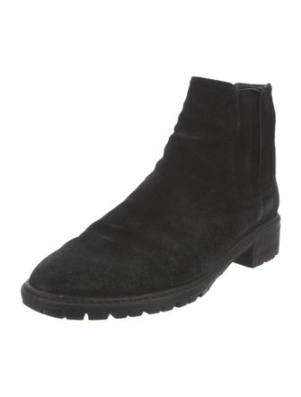 Stuart Weitzman Suede Chelsea Boots