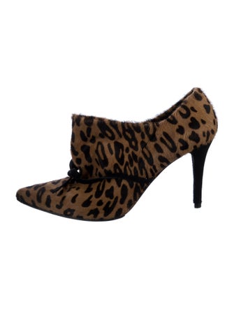 Stuart Weitzman Ponyhair Animal Print Pumps